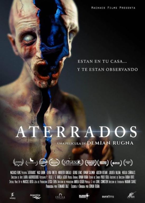 Cover slika horor filma Terrified(2017)
