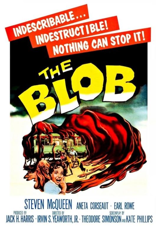 Naslovna slika horor filma The Blob(1958)