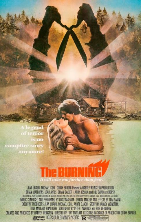 Naslovna slika horor filma The Burning(1981)