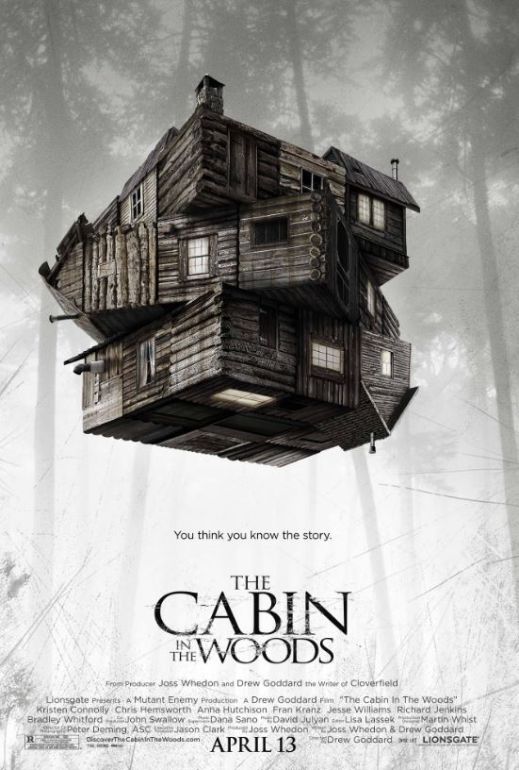 Naslovna slika horor filma The Cabin in the Woods(2011)