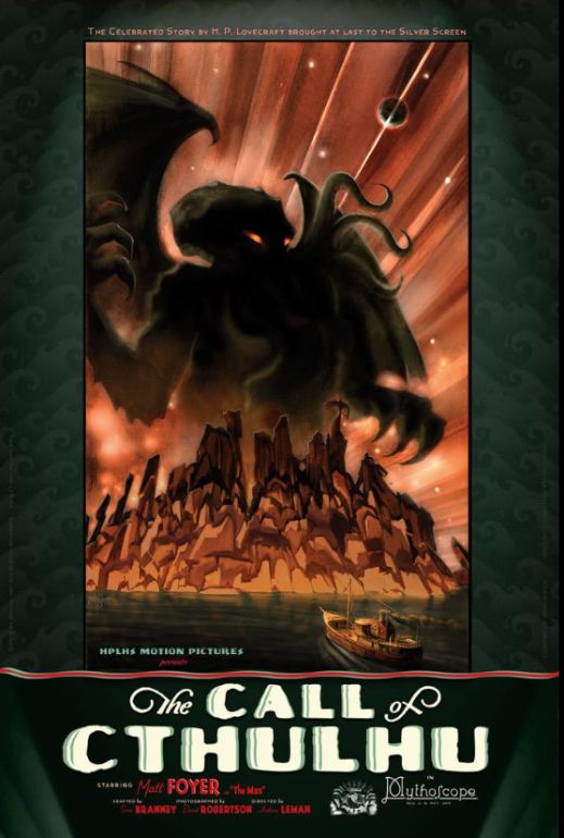 Naslovna slika horor filma The Call of Cthulhu(2005)