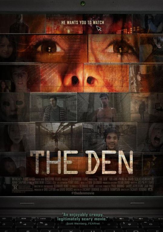 Naslovna slika horor filma The Den(2013)
