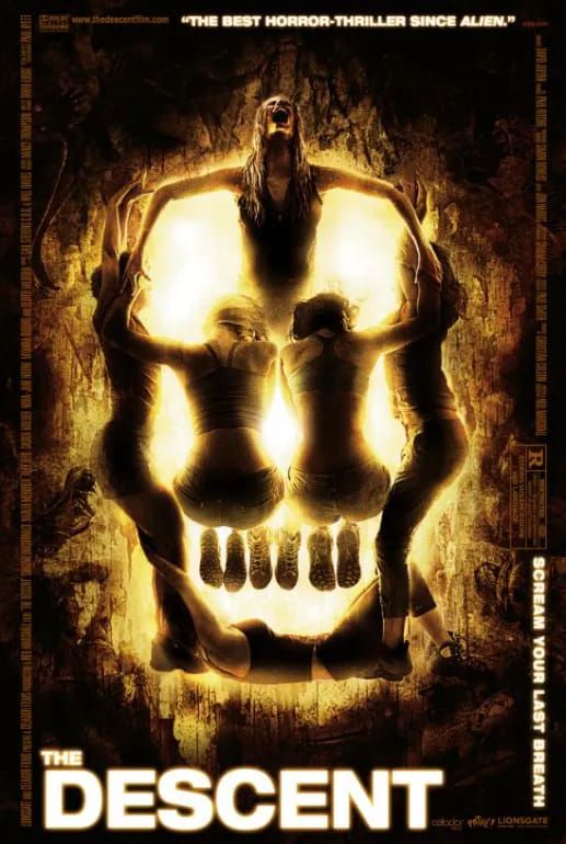 Naslovna slika horor filma The Descent(2005)