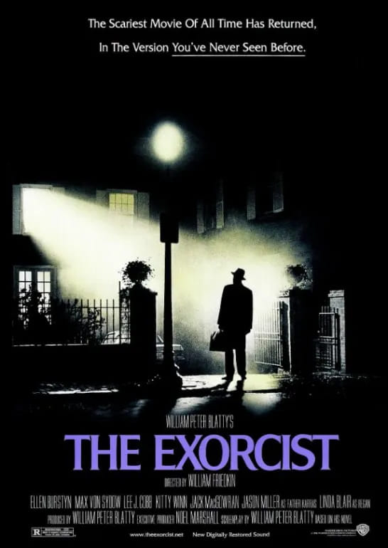 Naslovna slika horor filma The Exorcist(1973)