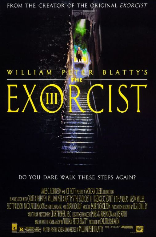 Cover slika horor filma The Exorcist III(1990)