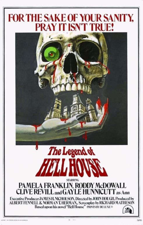 Naslovna slika horor filma The Legend of Hell House(1973)