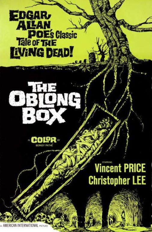 Naslovna slika horor filma The Oblong Box(1968)