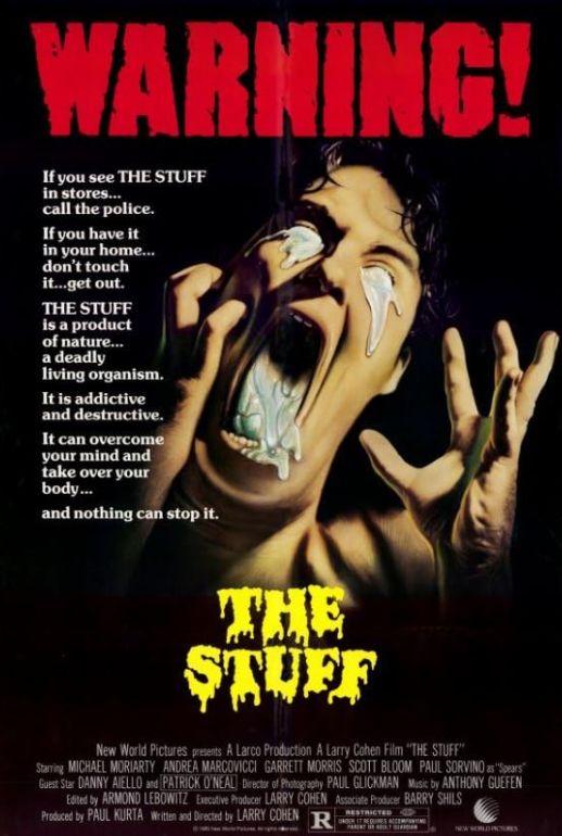 Naslovna slika horor filma The Stuff(1985)