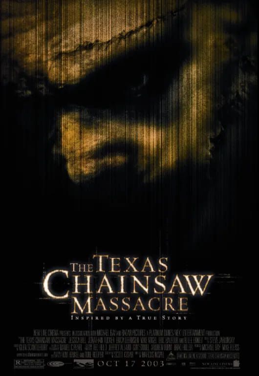 Naslovna slika horor filma The Texas Chainsaw Massacre(2003)
