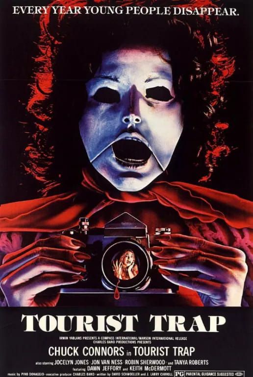 Naslovna slika horor filma Tourist Trap(1979)