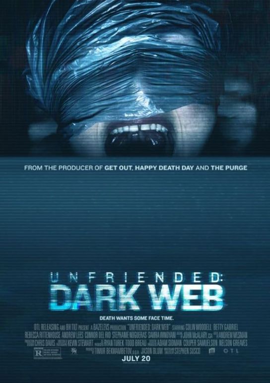 Naslovna slika horor filma Unfriended: Dark Web (2018)