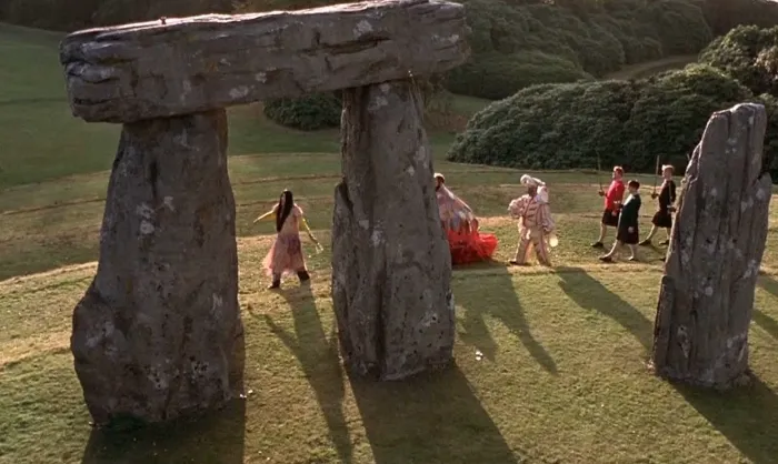 Scena iz filma The Wicker Man(1975) 1