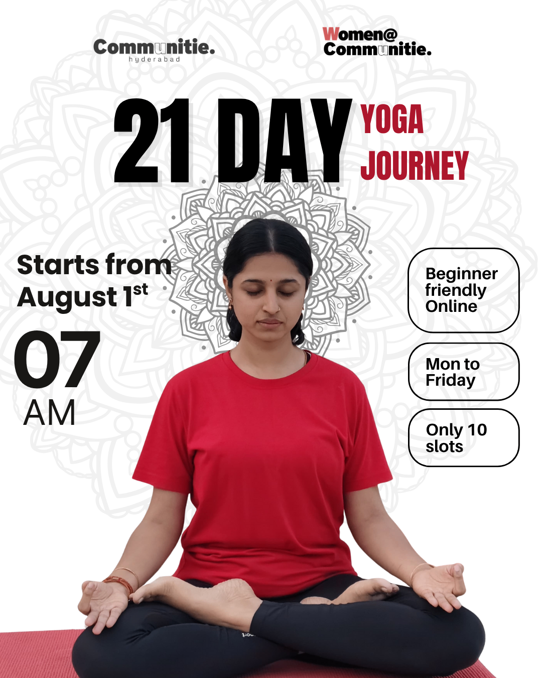 21 Day Yoga Journey with swetha-coverImage