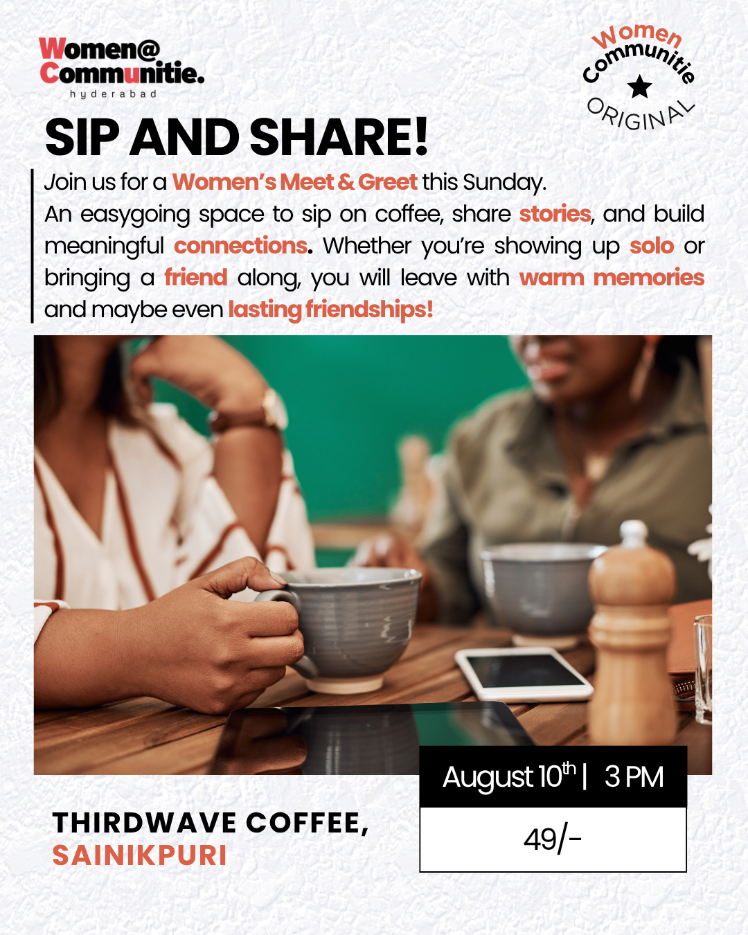 Sip and Share | Women Only-coverImage