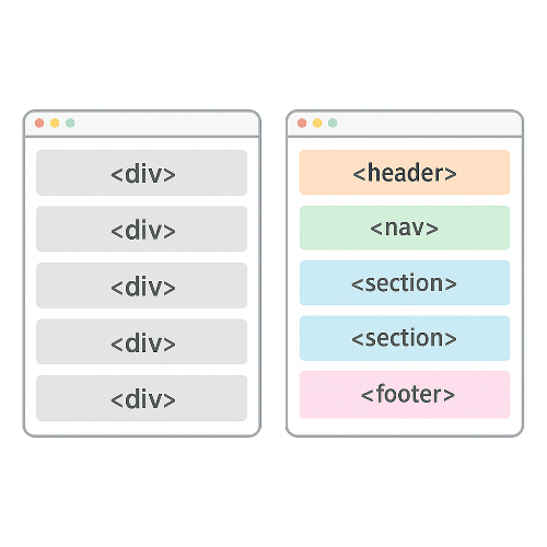 웹 개발에서 중요한 시맨틱 태그(Semantic Tag)