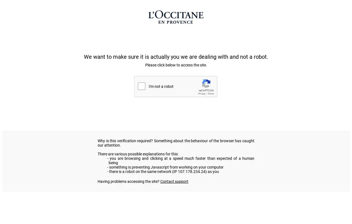 キャプチャ画面 会社名:ロクシタンジャポン株式会社プロジェクト名:L'OCCITANE EN PROVENCE 画面名:B デバイス名:PCカテゴリ:WEB・インターネットタグ:B,PC