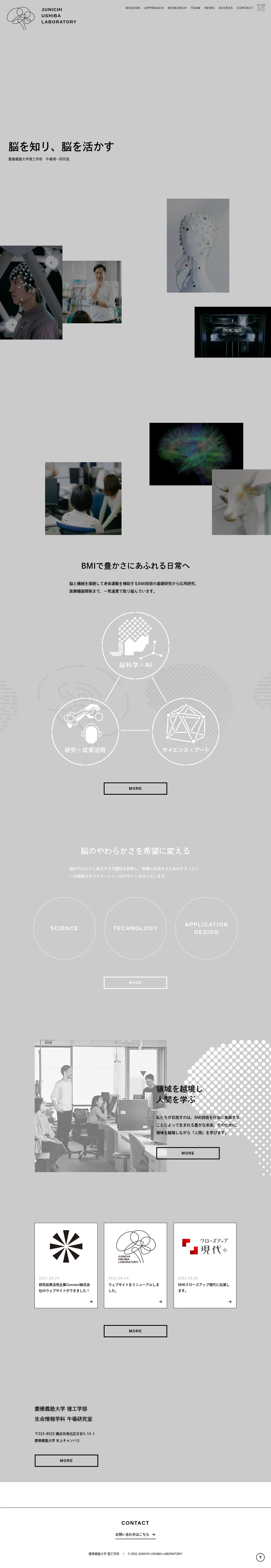 キャプチャ画面 会社名:慶應義塾大学 理工学部プロジェクト名:JUNICHI USHIBA LABORATORY 画面名:A デバイス名:PC