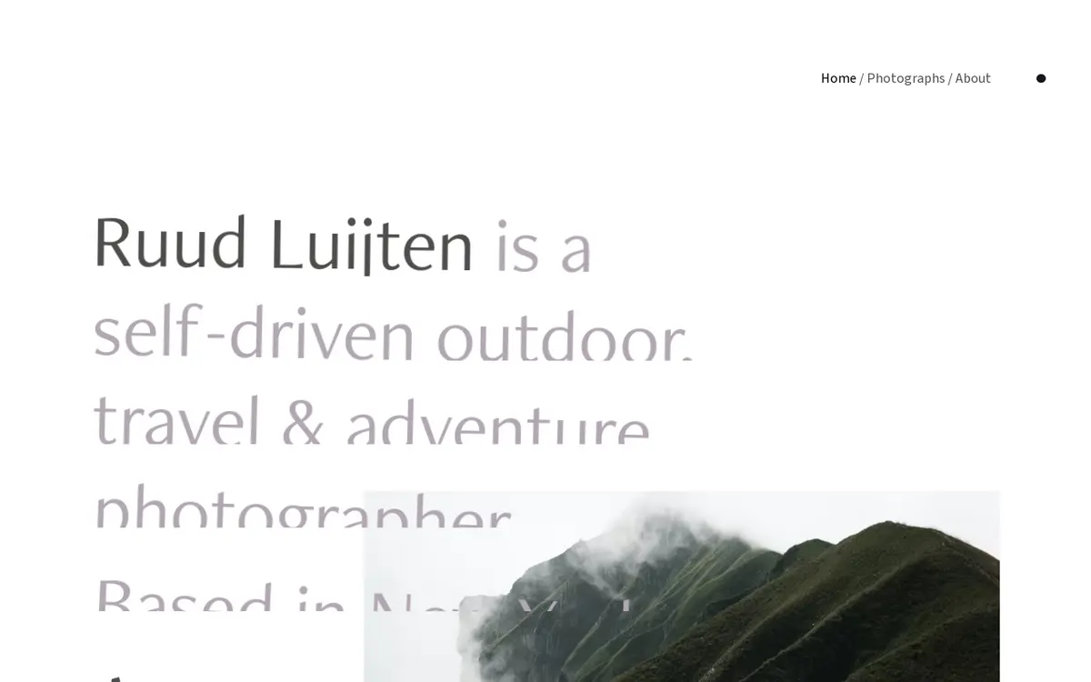 キャプチャ画面 会社名:Ruud Luijtenプロジェクト名:Ruud Luijten 画面名:A デバイス名:PC