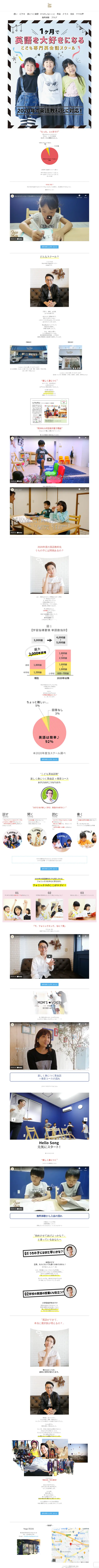 キャプチャ画面 会社名:Nico Kids Englishプロジェクト名:Nico Kids English 画面名:A デバイス名:PC