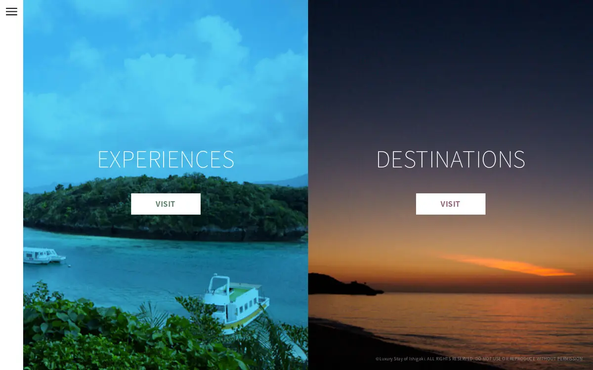 キャプチャ画面 会社名:株式会社BOELプロジェクト名:LUXURY STAY ISHIGAKI ISLAND 画面名:A デバイス名:PC