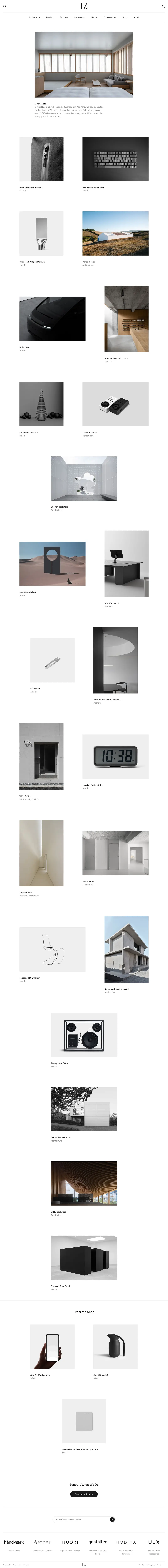 キャプチャ画面 会社名:Minimalissimoプロジェクト名:Minimalissimo 画面名:A デバイス名:PC