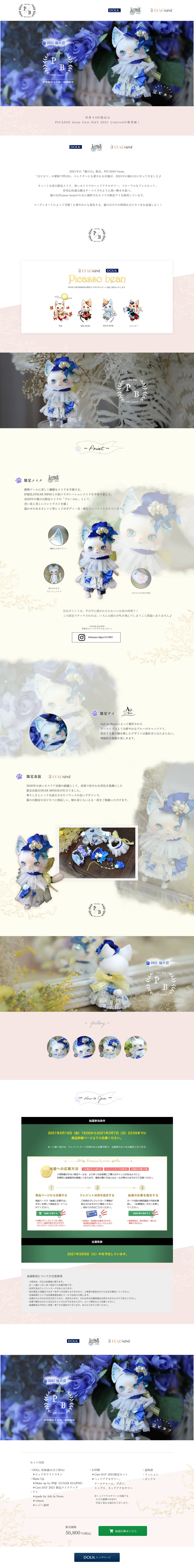 キャプチャ画面 会社名:株式会社ボーダレスプロジェクト名:CatsDayPB2021Limited 画面名:A デバイス名:PC
