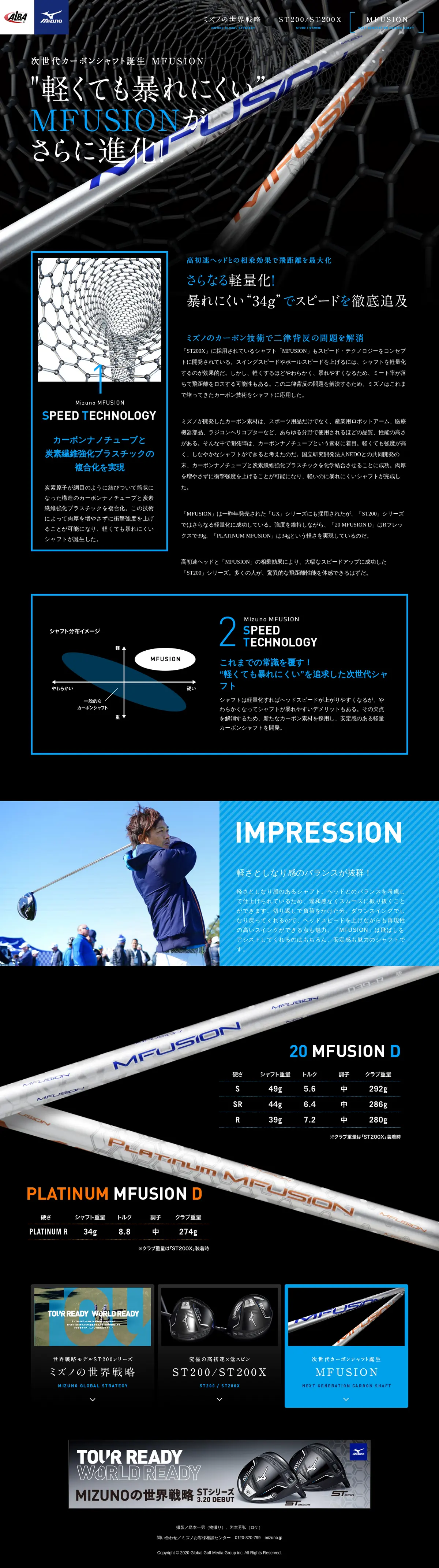 キャプチャ画面 会社名:ミズノプロジェクト名:FUSION 画面名:A デバイス名:PC