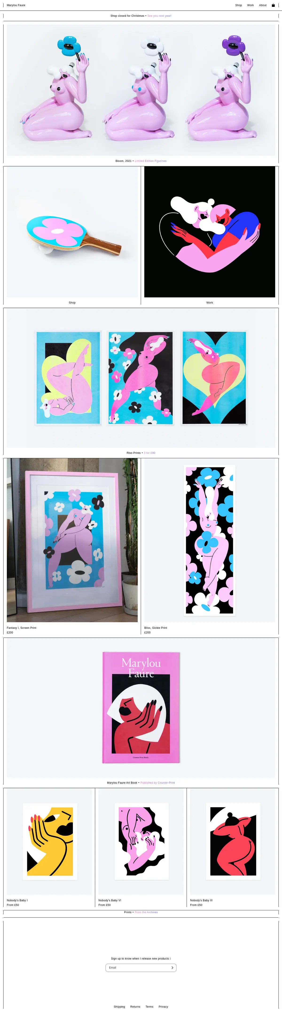 キャプチャ画面 会社名:MARYLOU FAUREプロジェクト名:MARYLOU FAURE 画面名:A デバイス名:PC