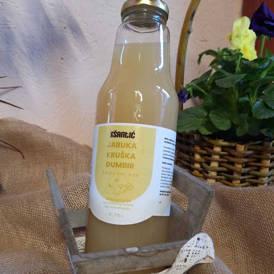 Sok kruška - jabuka - đumbir