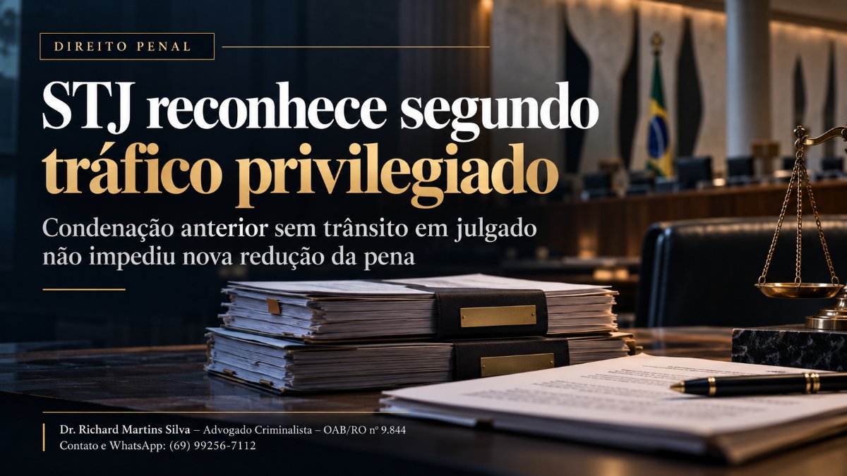 STJ reconhece segundo tráfico privilegiado mesmo após condenação anterior pelo mesmo crime