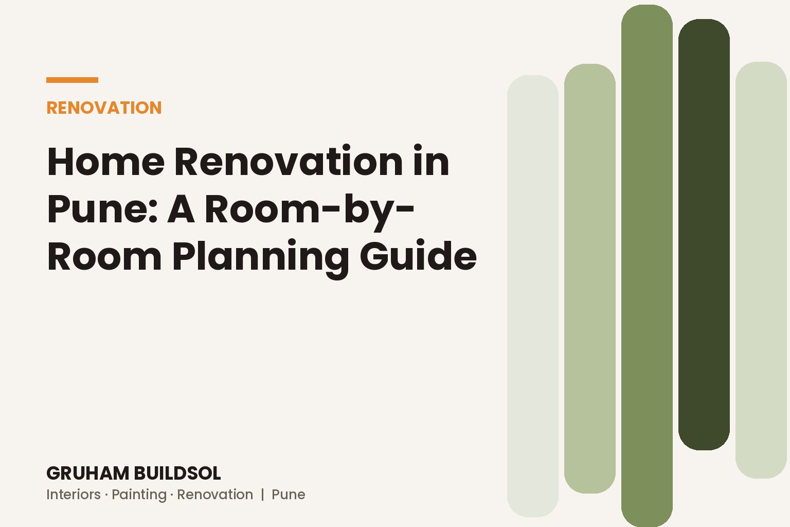 Home Renovation in Pune: A Room-by-Room Planning Guide