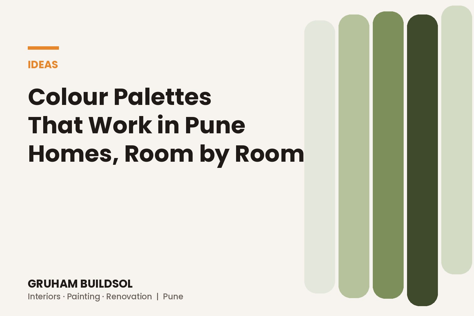 Colour Palettes That Work in Pune Homes, Room by Room