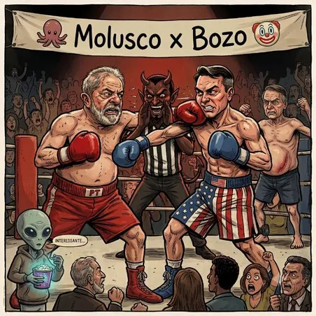 Grupo de WhatsApp Molusco vs Bozo 2026 - Política
