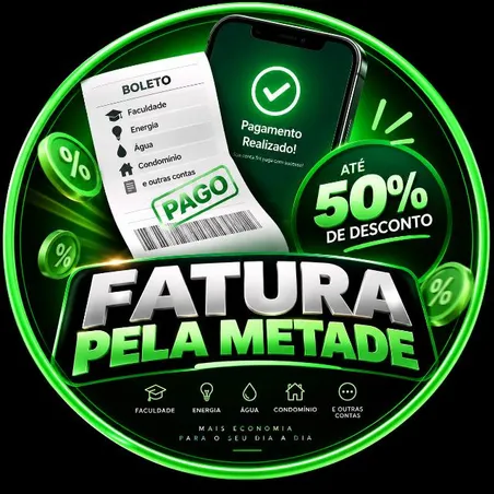 Imagem de capa do grupo 💰 CONTAS COM 50% OFF
