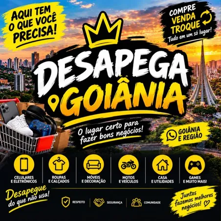 Imagem de capa do grupo desapega goiania e regiao