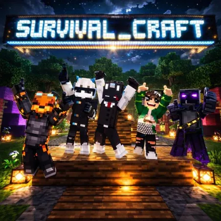 Grupo de WhatsApp BATE PAPO SURVIVALCRAFT 💜🍒 - Games e Jogos