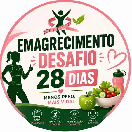 Grupo de WhatsApp Emagrecimento Desafio 28 dias  - Emagrecimento e Perda de Peso