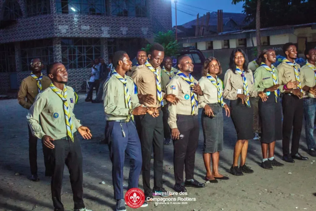 Cérémonie d'investiture des compagnons routiers