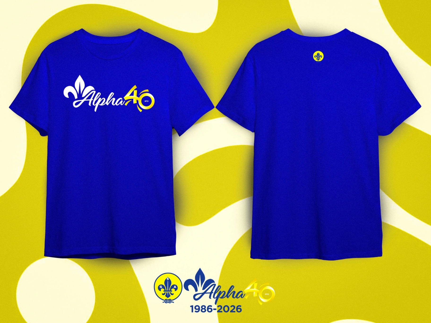 T-shirt Alpha 40 ans