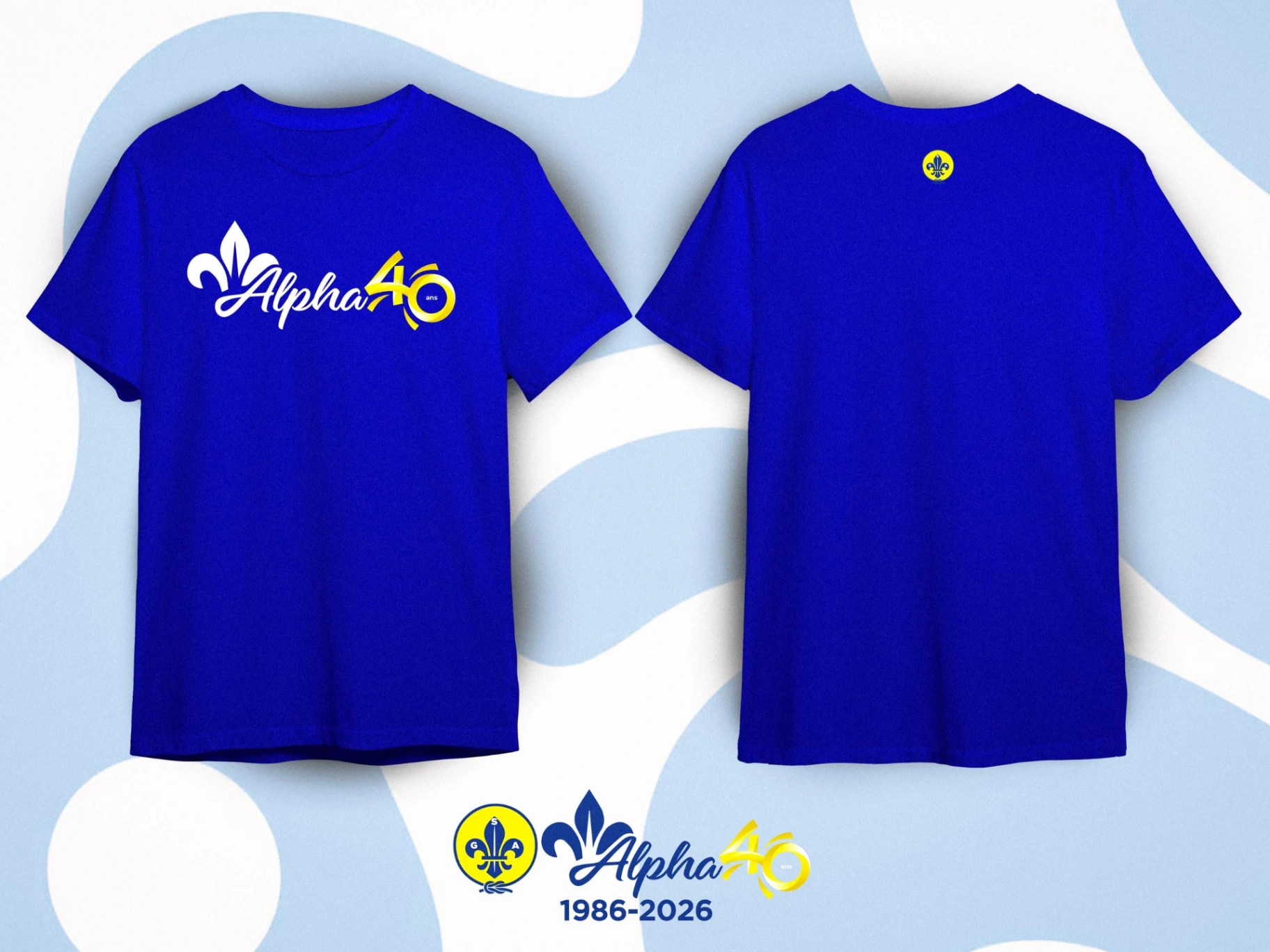 T-shirt Alpha 40 ans — vue alternative