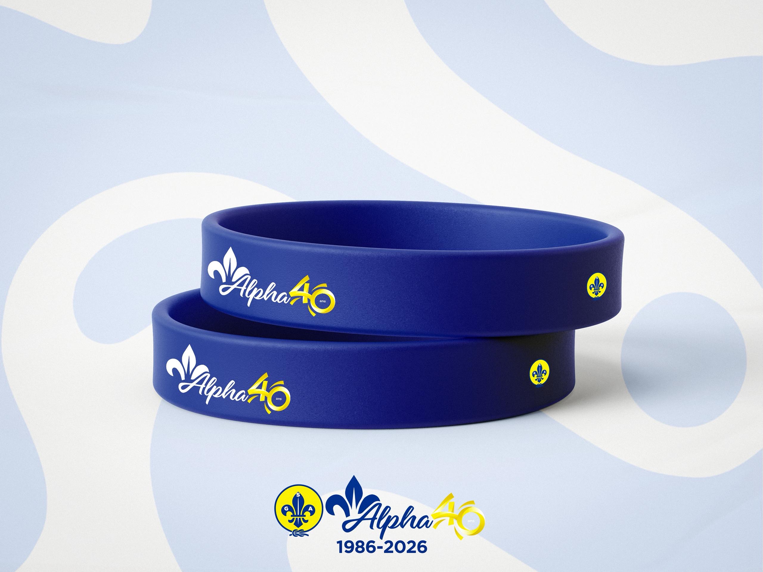 Bracelet Alpha 40 ans — vue alternative