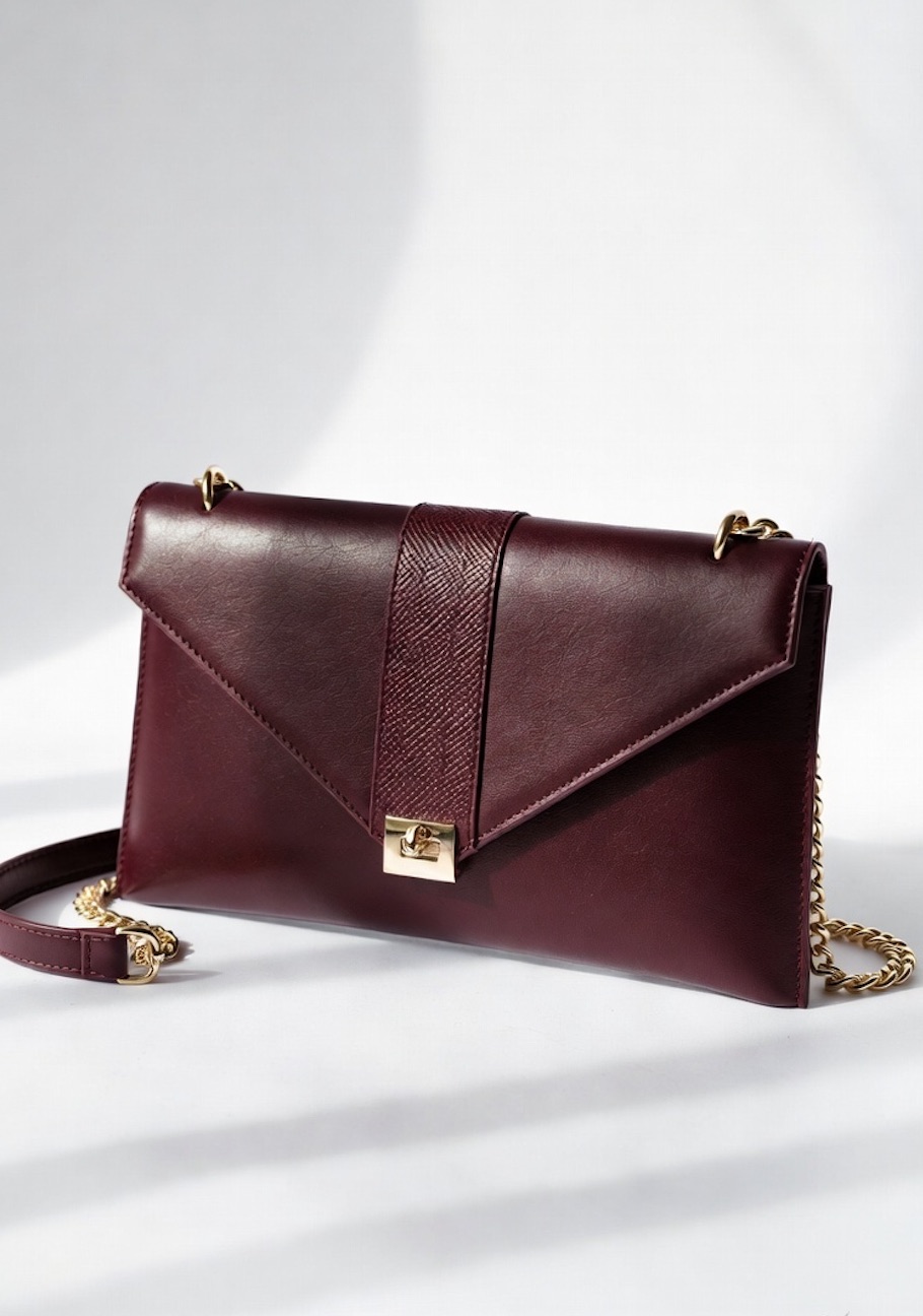 Elegant Leather Clutch Bag
