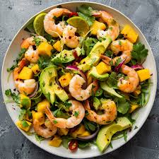 Prawns & Avocado Salad