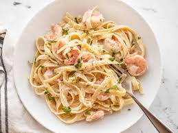 Seafood Alfredo Pasta