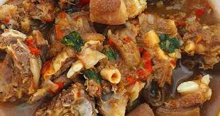 Cow leg pepper soup