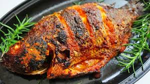Grilled Croaker fish