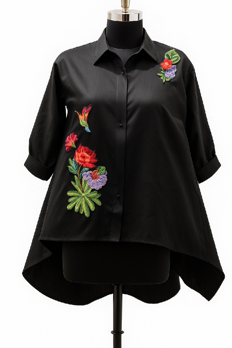 Wings – Garden Bloom Shirt by Gaurav Dipika