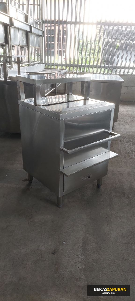 Ice bin cocktail + upper Ukuran P:60 × L:60 × T:85
