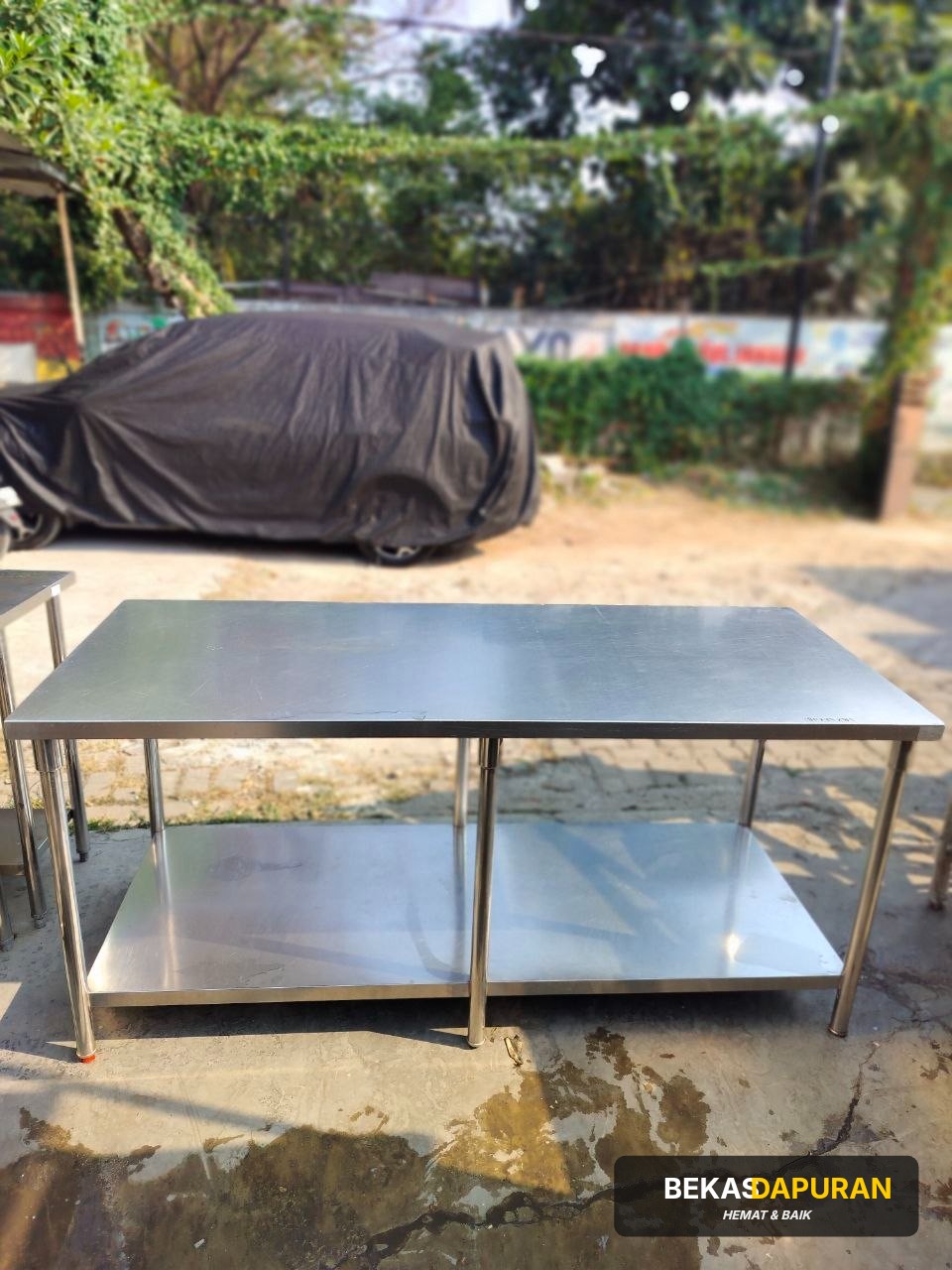 Meja 2 susun  Ukuran P 180 L 75 T 85