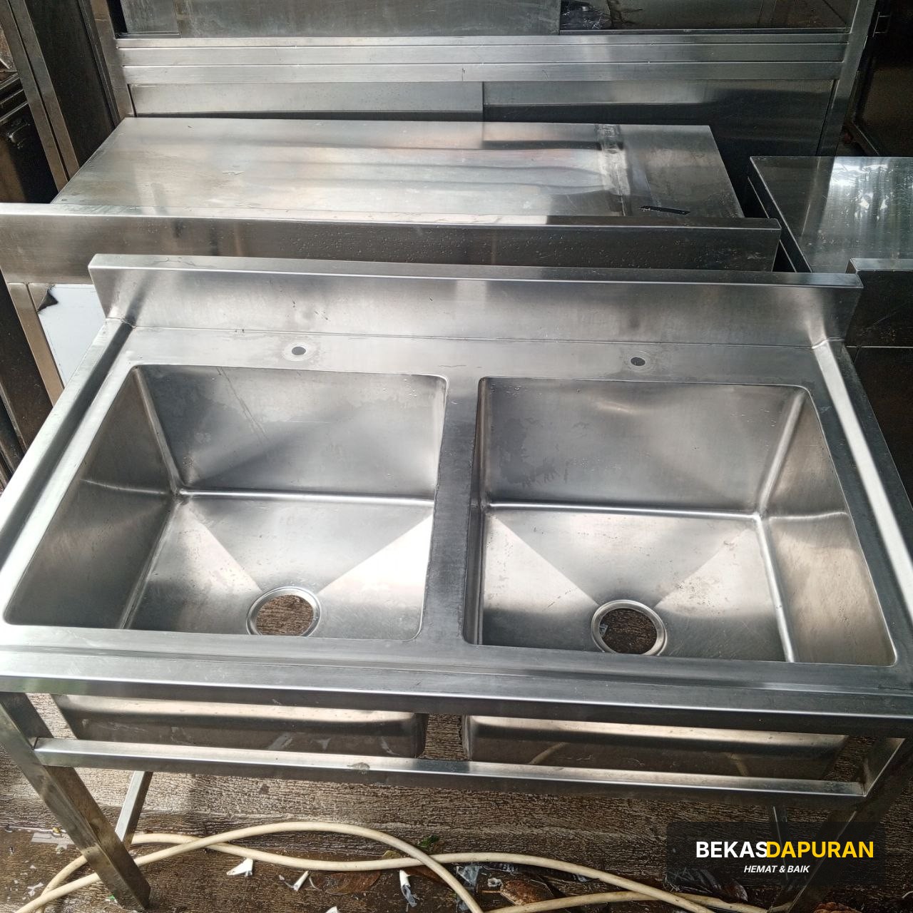 Sink 2 lubang